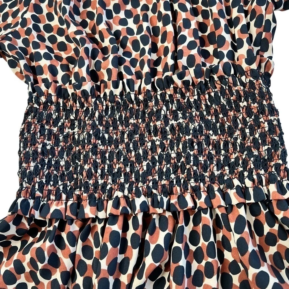 NWT KATE SPADE Dotty Leopard Spin Dress Size 2